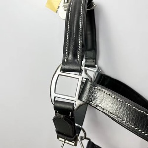 En gros, rênes de bridon Polo et haltères anglais en acier inoxydable personnalisés, de haute qualité, très confortables, avec cordes à points décoratifs et logo personnalisé - Product Image 6