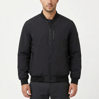 Nouvelle conception de veste bomber d'hiver pour homme, logo brodé personnalisé, coupe régulière, respirante, séchage rapide, vestes bomber pour homme