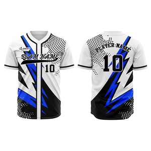 Maillot de baseball de haute qualité à vendre, séchage rapide, respirant, personnalisable, réversible, unisexe - Product Image 4