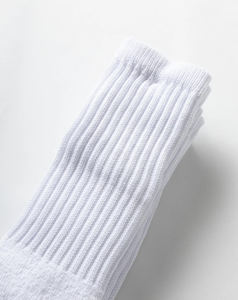 Calcetines de Tobillo Casuales Blancos para Hombre, al por Mayor, OEM, Alta Calidad, Spandex/Poliéster, Transpirables, Cómodos y Duraderos - Product Image 4