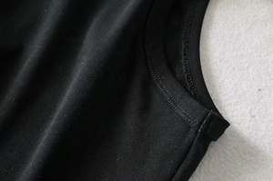 Tendencia Nueva moda mujer rib Tank Top crop top sin mangas diseño personalizado y logo OEM transpirable gimnasio desgaste yoga desgaste secado rápido - Product Image 4