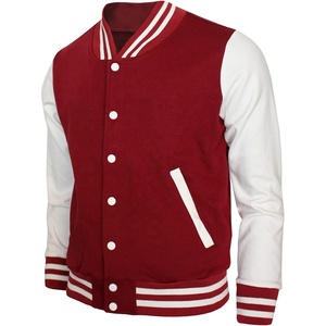 <b>Mens</b> Casual Vintage Varsity <b>Jacket</b> Classic <b>Baseball</b> Bomber Outdoor Utility Loose Crop Fit - Product Image 1