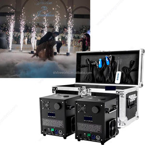 Gender Reveal Party Stage DJ 750W Cold Spark Effect <strong>Machine</strong> DMX512 Electronic <strong>Fireworks</strong> for Weddings and Events Dry Ice Product - Product Image 4
