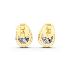 Boucles d'oreilles personnalisées en or massif 14K 18K LGD, fabricant éthique de bijoux fins RJC ODM OEM, vente en gros EA502327 - Product Image 3