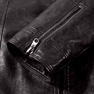 Leather Jackets Men Genuine Leather Jackets Breathable OEM Leather Jacket for Men in Different Look and Designs - Product Image 5