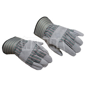 ถุงมือหนังสำหรับงานหนัก เย็บอย่างทนทาน เหมาะสำหรับงานกลางแจ้งและงานช่าง ผลิตในประเทศปากีสถาน - Product Image 2