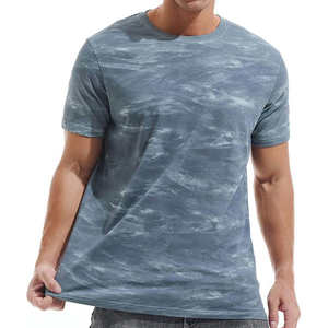 Camiseta de Hombre Formal con Diseño de Letras, Cuello Redondo, Manga Corta, Corte Holgado, 100% Algodón, Anti-Pilling, Talla Grande, Secado Rápido - Product Image 4