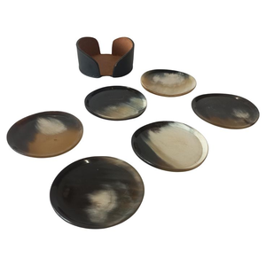 Sous-verres ronds personnalisés haut de gamme en feutre absorbant de 5 mm d'épaisseur pour tasses à thé et café, tapis isolants, sets de table - Product Image 1