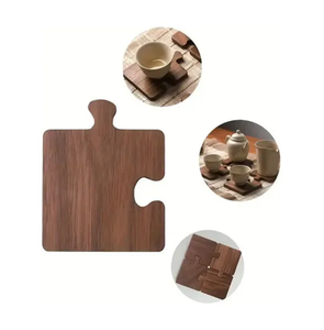 Cheap Custom Wooden Coaster With Logo Engraved <b>Bar</b> Hotel cafe Canteen Glass Cup Mug Mats With Manufacture Wholesale Supplier - Product Image 1