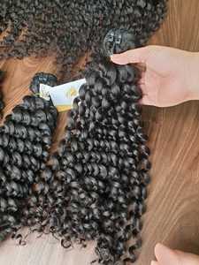 Puntas de queratina de Color claro Cabello crudo alineado con cutícula Envío mundial MOQ 300 gramos Vietnam Brasil Fuente Extensiones de cabello humano - Product Image 2