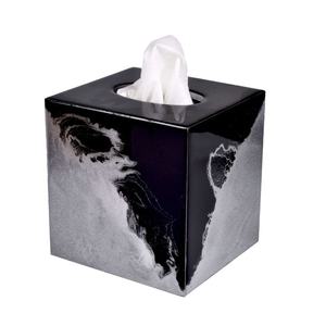 Boutique de mouchoirs en papier Lava Support de boîte à mouchoirs décoratif de luxe pour salle de bain salon chambre élégant porte-mouchoirs pour la décoration intérieure - Product Image 1