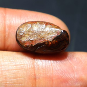 Natural <b>Mexican</b> Fire Agate Druzy Cabochon Fire Agate Loose Handmade Jewelry Wholesale Fire Agate for Ring for Jewelry Making - Product Image 4