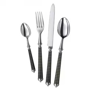 Ensemble de couverts en métal de qualité restaurant, ustensiles de table haut de gamme pour l'hôtellerie, la restauration et les banquets - Product Image 4