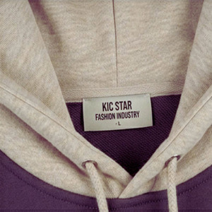 Contrast Color Block Fleece Hoodie for Men Sweatshirt With Contrast Hood and Cuffs Cotton Fleece Pullover Two Tone Men Hoodies - Product Image 2