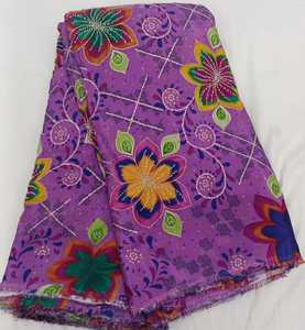 Tela 100% Crepé Puro con Recubrimiento de PA, de Secado Rápido, Gruesa, Suave y Fluida para Sarees, Blazers, Vestidos y Lehengas para Mujeres y Niñas - En Stock - Product Image 1