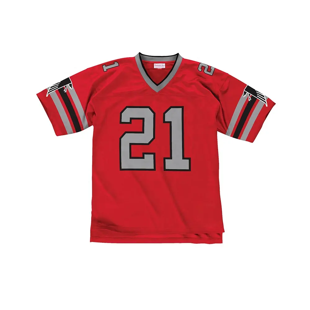 2022 Fußball genähte Trikots Hochwertige Männer Frauen Kid American Football Sublimation Trikots