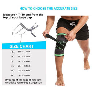 บริการ OEM ปลอกหุ้มเข่าแบบรัดกระชับ 7 มม. ทำจากนีโอพรีน ผลิตจากโรงงาน สำหรับกีฬา ยกน้ำหนัก ปลอกหุ้มเข่าแบบนีโอพรีนสั่งทำพิเศษ 7 มม. - Product Image 6