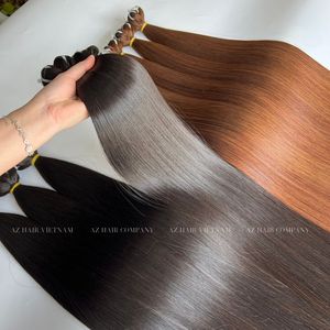 Proveedor de paquetes crudos de cabello humano 100% barato, tejido de cabello humano de Vietnam recto de longitud larga - Product Image 6