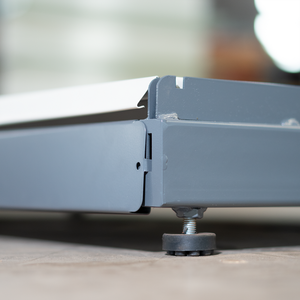 Modern Pre-Assembled <b>Display</b> <b>Rack</b> with Lighting Metal Tiered Shelves - Product Image 2