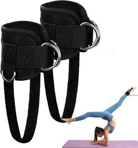 Adjustable Breathable Nylon <b>Ankle</b> Guards With Metal Rings For Sports Injury Protection Unisex Adult <b>Support</b> Brace - Product Image 5