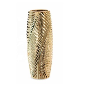Florero Metálico Cilíndrico, Adorno Decorativo para Mesa de Salón, Pasillo u Oficina, para Ocasiones Festivas - Product Image 4