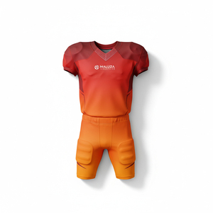 Uniforme de Fútbol Americano Personalizado, Tela Elástica de Secado Rápido, Camisetas Profesionales para el Día del Partido, Ropa Deportiva de Alto Rendimiento para Equipos - Product Image 1