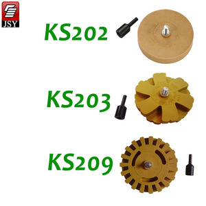 Roue de gomme de voiture en caoutchouc de 3.5 pouces pour autocollant adhésif à rayures autocollant de voiture tampon de gomme en caoutchouc - Product Image 4