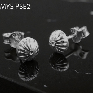925 Sterling <b>Silver</b> Plain <b>Silver</b> <b>Stud</b> Earrings Minimalist <b>Stud</b> Earrings Wholesale Design Price Unisex Jewelry for Everyday Wear - Product Image 2