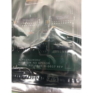 AMAT 672530 ALPHANUMERIC BOARD SCHEM REF - อุปกรณ์และชิ้นส่วนเซมิคอนดักเตอร์มืออาชีพที่เชื่อถือได้ระดับโลก - Product Image 5