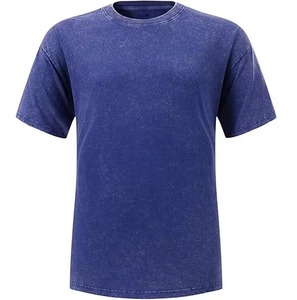 T-shirt Homme Personnalisé avec Logo, Vintage, Délavé à l'Acide, Écologique, Coupe Slim, Manches Courtes, DTG DTF, Coton Lourd 100% Vierge - Product Image 5