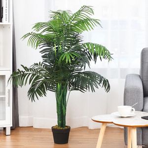 Palmera Areca Artificial de 3.5 Pies, Árbol Decorativo de Seda con Cesta, Elegante Decoración para Interiores y Exteriores del Hogar - Product Image 4