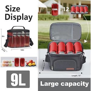 Borsa Termica ExtraCharm Riutilizzabile e Impermeabile per Pranzo, Picnic, Spiaggia, Escursioni, Ufficio, per Uomo/Donna - Product Image 2