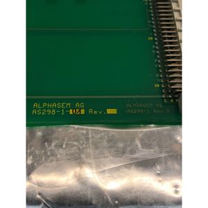 Alphasem AG บอร์ด AS298-1-01การ์ด PCB AS298-1ที่เชื่อถือได้ทั่วโลกมรดกอุปกรณ์เซมิคอนดักเตอร์และชิ้นส่วนที่ - Product Image 4