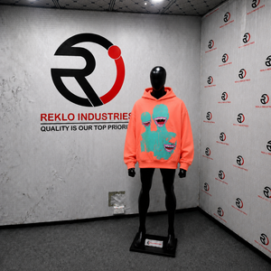 MODERN CORAL GRAPHIC OVERSIZED HOODIE TRENDY STREET STYLE DESIGNER STREETWEAR HOODIE CREATIVE STREET FASHION PREMIUM EVERYDAY QU - Product Image 3