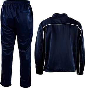 Conjunto Deportivo Informal para Hombre con Parches |   Conjunto de Sudadera con Cuello Alto y Pantalones Deportivos - Product Image 2