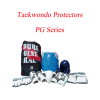 Protège-entrejambe de Taekwondo pour homme PG Taekwondo, blanc, personnalisable, excellent rapport qualité-prix
