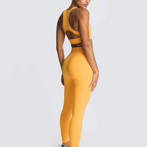 Latest Design Spandex Polyester Women Yoga Set Comfortable Women Yoga Set Gym Wear Women Yoga Set - Product Image 2