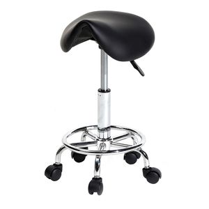 Spedizione gratuita sgabello sella YJ con rotazione dei piedi Ha per mobili da salone Bar - Product Image 1