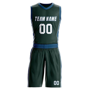 Maillots de basketball pour adultes, uniformes de sport respirants et anti-humidité avec impression intégrale par transfert thermique, tailles américaines, faible MOQ - Product Image 4