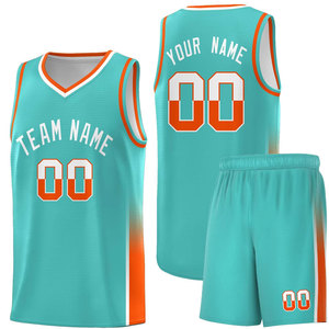 Ensemble de maillots de basket-ball personnalisés, blanc et rouge, uniforme en maille sans manches à col en v sublimé avec nom et numéro 00 pour adultes toutes saisons - Product Image 1