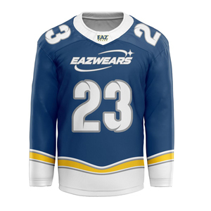 Maillot de hockey sur glace durable par sublimation, maillots d'équipe personnalisés pour hommes, tissu sportif respirant à séchage rapide, uniformes de club personnalisés - Product Image 4