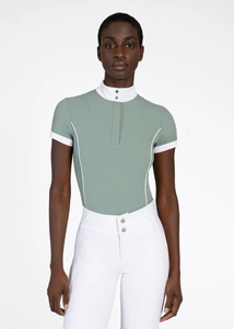 Camisa de Equitación de Lujo para Mujer, Tejido Elástico Suave, Cómoda para Usar por Tiempo Prolongado, Diseño Elegante para Competición, Servicio OEM - Product Image 4