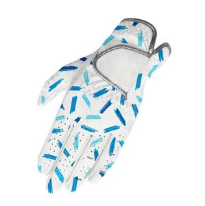 Golf Gloves Men's Genuine Leather Adjustable Wrist <b>Strap</b> Comfortable Breathable Wear-Resistant Hands Use Single Piece - Product Image 4