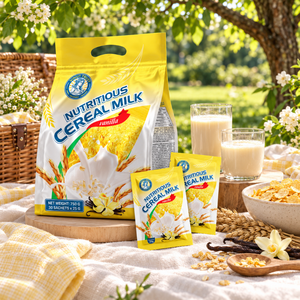 Leche en Polvo de Vainilla Vinut Trust, Bolsa de 25g, Bebida Saludable y Nutritiva para Niños, Fabricante OEM ODM, Muestra Gratis - Product Image 1