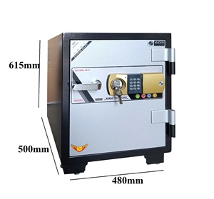 ตู้เซฟสแตนเลส YUNOS YNS-61E (ระบบล็อคแบบเกาหลี) – เหมาะสำหรับใช้ในบ้าน - Product Image 1