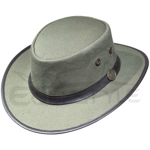 Canvas Cotton Safari <b>Hats</b> Wholesale Olive Green Waterproof Outdoor <b>Hat</b> for Fishing Hunting Travel Custom Made Unisex Safari <b>Hats</b> - Product Image 3