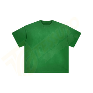 Custom Heavyweight 100% Cotton Boxy Fit T-Shirt | <b>Acid</b> Wash Vintage Oversized Tee | <b>Drop</b> Shoulder Blank T Shirt for Men - Product Image 3