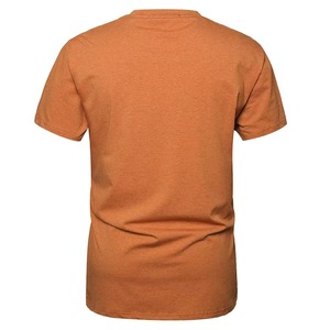 T-shirt pour homme de haute qualité 100% coton, logo imprimé en sérigraphie, service OEM, coupe classique, respirant, séchage rapide - Product Image 3