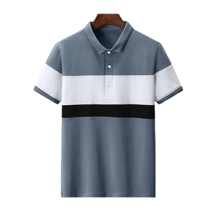 Polo Jacquard Premium pour Homme – Tissu Texturé, Mode Décontractée et Professionnelle – Fabricant de Vêtements OEM/ODM sur Mesure - Product Image 3