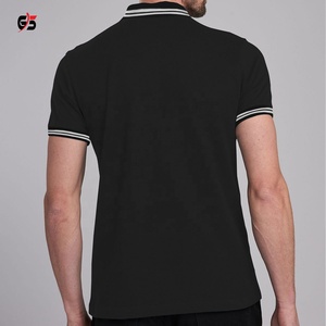 100% Cotton Ngắn Tay Áo Jersey Vải Thường Xuyên Fit 200 GSM Với Logo <span class=keywords><strong>T</strong></span>ùy Chỉnh Của Nam Giới Thời Trang Polo <span class=keywords><strong>T</strong></span> Áo Sơ Mi Mặc Hàng Ngày Mặc OEM - Product Image 3